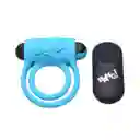 Anillo Vibrador Bang - Recargable Azul