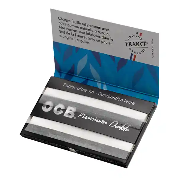 Papelillos Premium N°1 Ocb Negro Doble