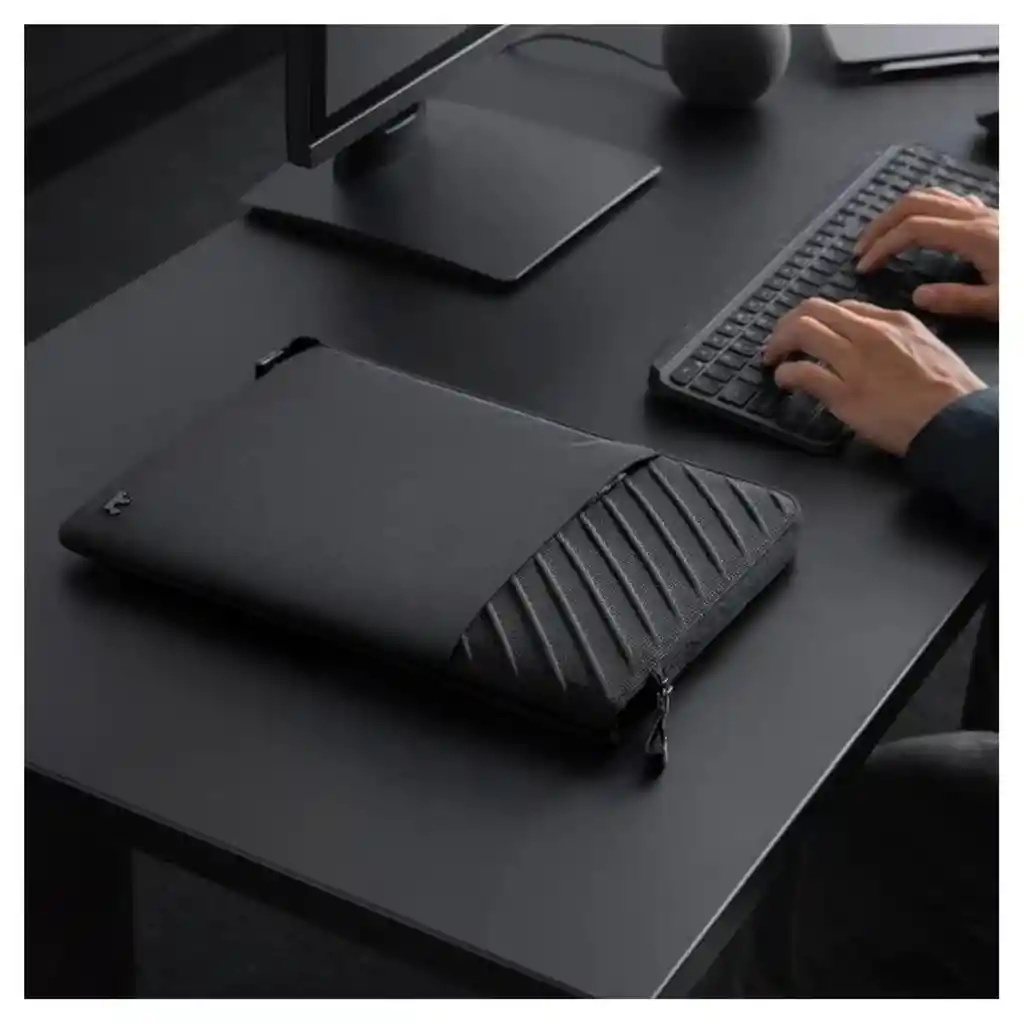 Tomtoc Funda Premium Voyage-a10 Para Macbook 14" Resistente Al Agua - Negro