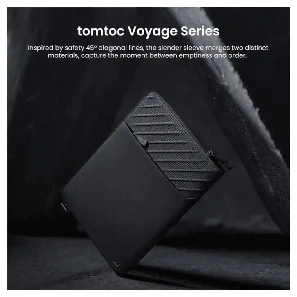 Tomtoc Funda Premium Voyage-a10 Para Macbook 14" Resistente Al Agua - Negro