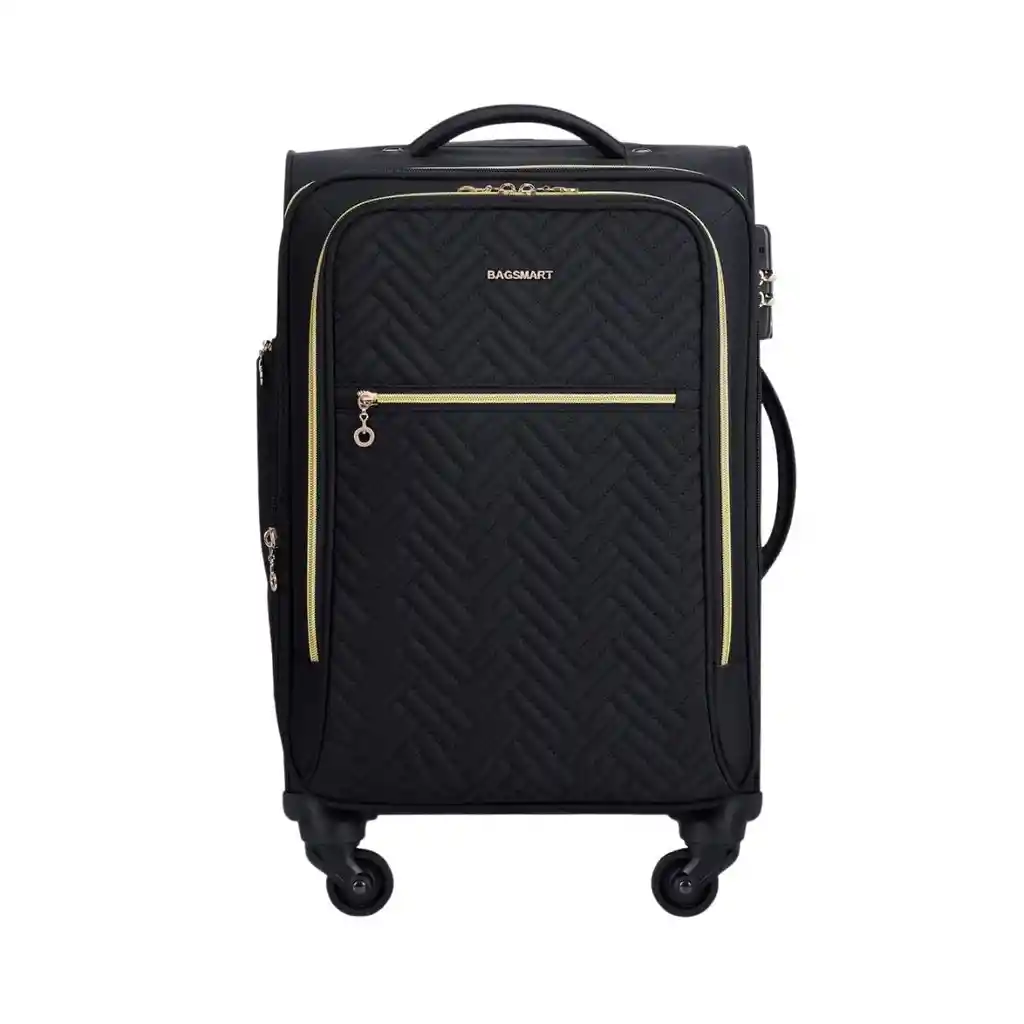 Bagsmart Maleta De Mano Acolchada Bonchemin Expandible 43l-51l - Negro