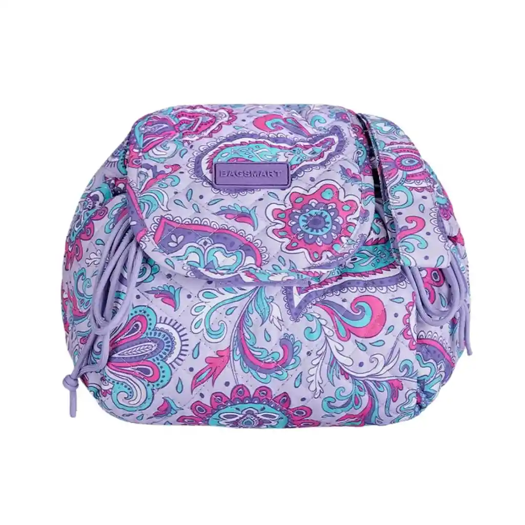 Bagsmart Cosmetiquero Wanderland Acolchado - Morado Flores