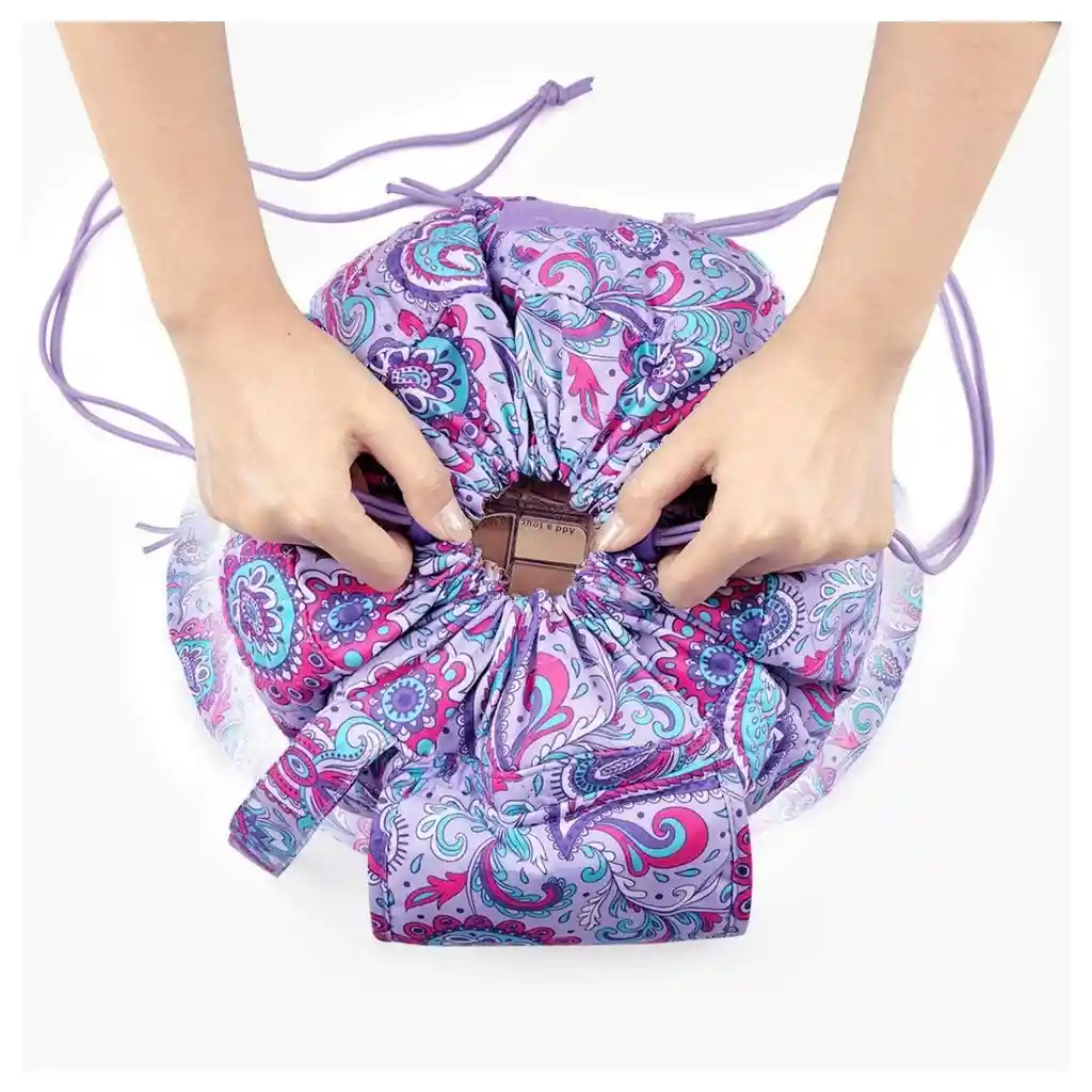 Bagsmart Cosmetiquero Wanderland Acolchado - Morado Flores