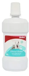 Bioline - Agua Dental Con Fluoruro Perros Y Gatos 300 Ml
