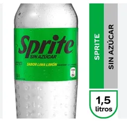 Bebida Sin Azúcar Sprite 1.5 Lt
