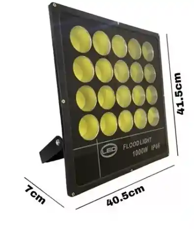 Luminaria Reflector Foco Proyector Led 1000w Exterior