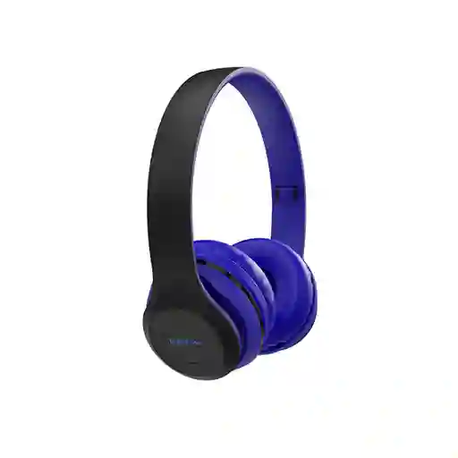 Auriculares Borofone Bo4 Con Función Tarjeta Tf, Modo Aux Play Azul