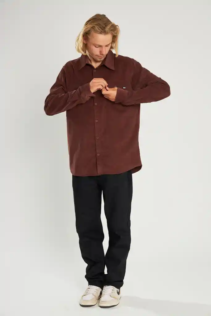 Camisa Cotele Freeman Burdeo L