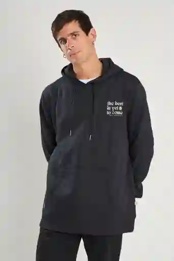 Poleron Hoodie The Best Negro Xl