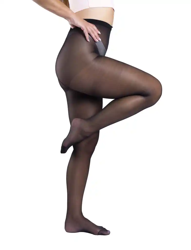 Panty Nylon 18 S-m Negro