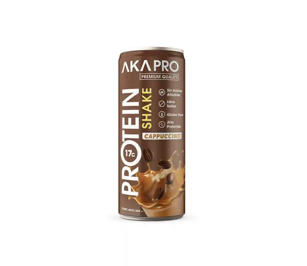 Batido Protein Shake Cappuccino Akapro 330cc