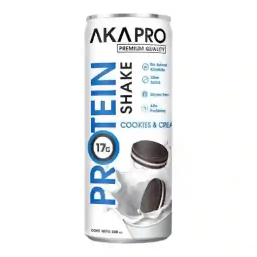 Batido Protein Shake Cookies Cream Akapro 330cc