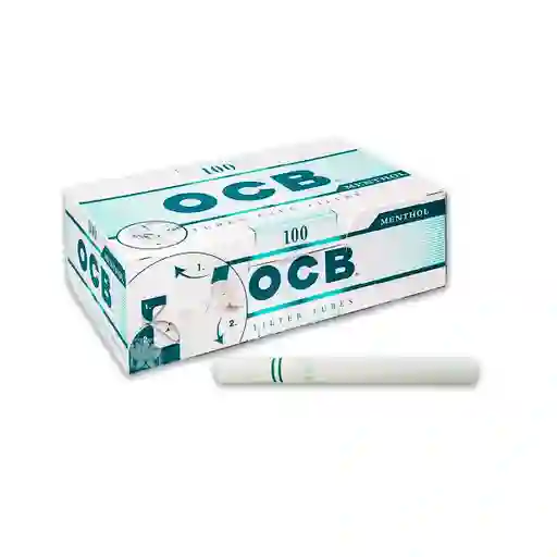 Tubos Con Filtro Menthol Ocb X1