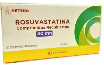 Rosuvastatina 40 Mg Comp Rec X 30