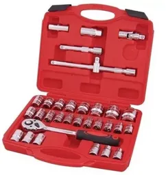 Caja De Dados 32 Piezas De 1/2 Chicharra Grande 2 Extencione