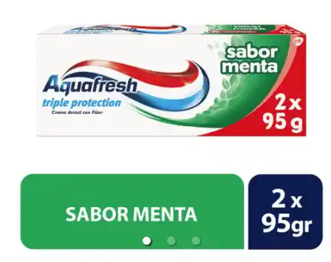 Aquafresh Pack Ahorro 2 X 95 Gr