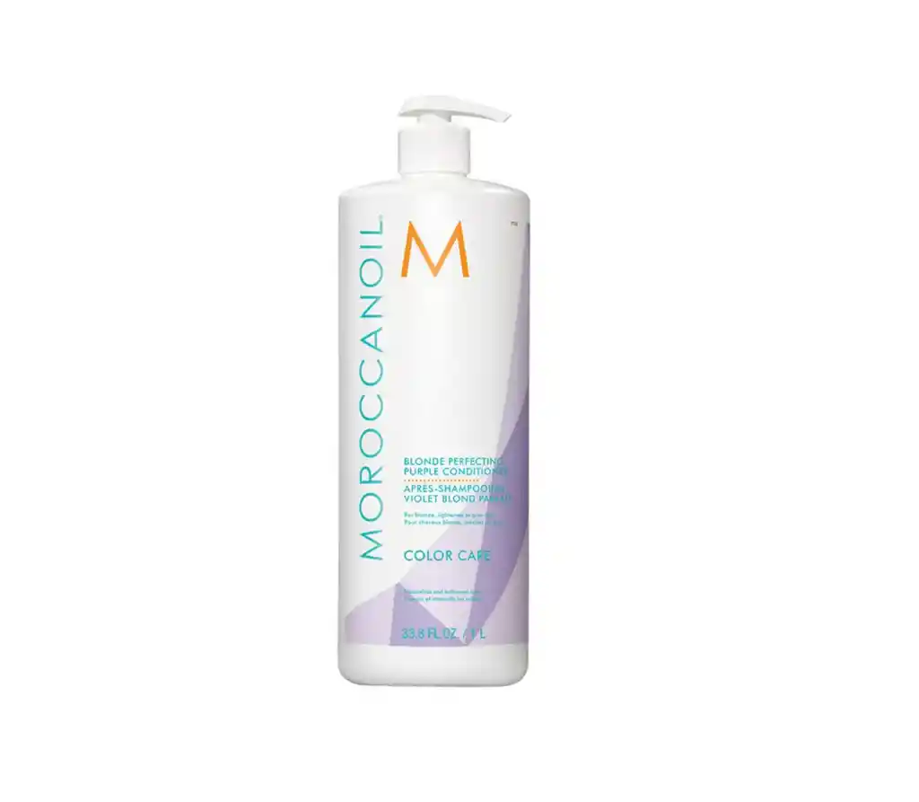 Acondicionador Moroccanoil Violeta 1000ml Color Care Cabellos Rubios