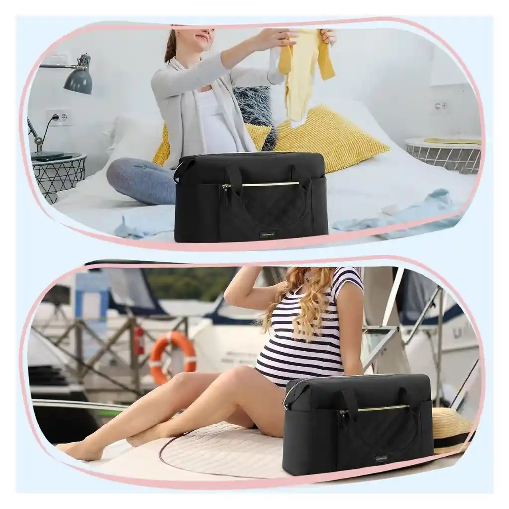 Mommore Bolso Maternal Para Hospital Set 4 Piezas 39l