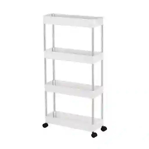 Estante Organizador Con Ruedas 4 Niveles Para Cocina