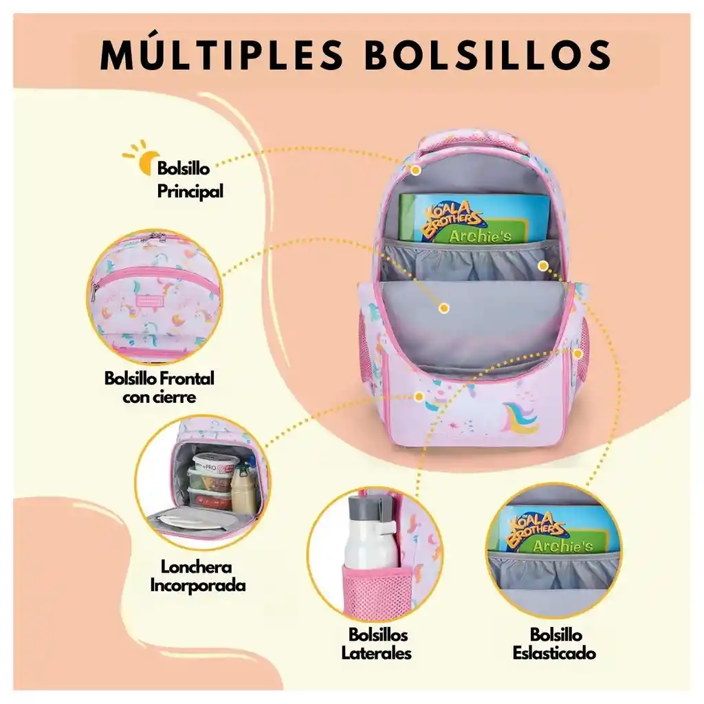 Mommore Mochila 2 En 1 Para Niños Pequeños 12l