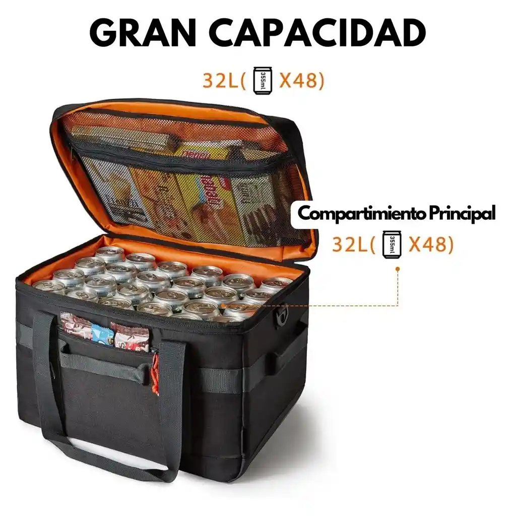 Tourit Cooler Bag Offroad Enfriador Aislado Portátil 32l