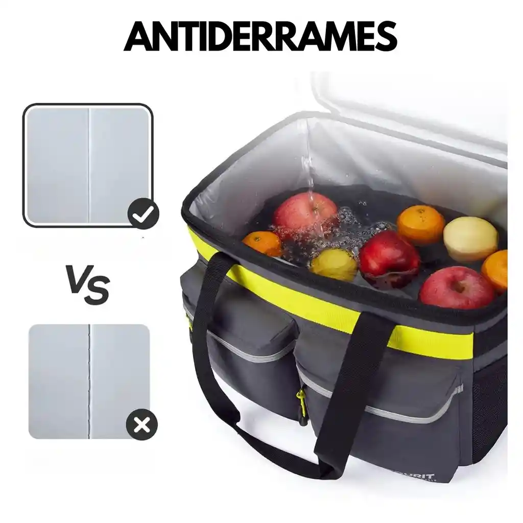 Tourit Cooler Bag Enfriador Aislado Portátil 46 Latas