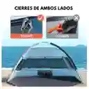 Tourit Carpa De Playa Desplegable 2-3 Personas