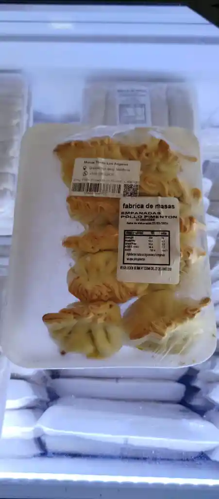 Empanadas Pollo Pimenton 10 Und