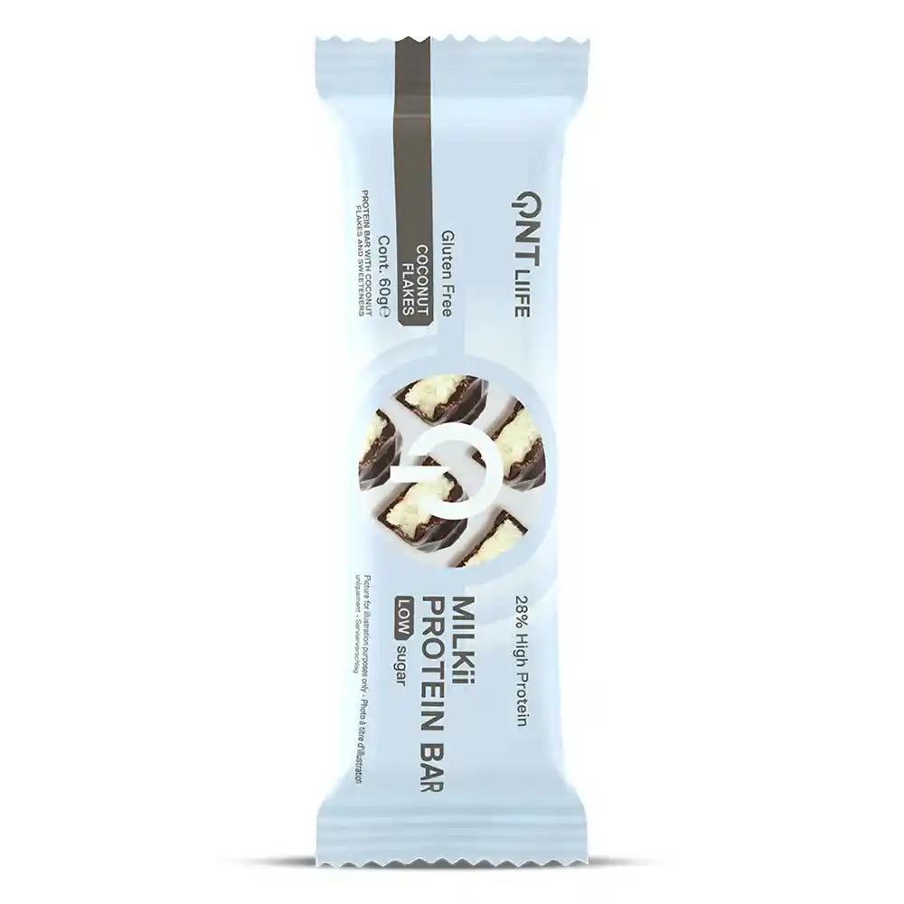 Barrita Milkii Protein Bar 60g Sabor Coconut Flakes