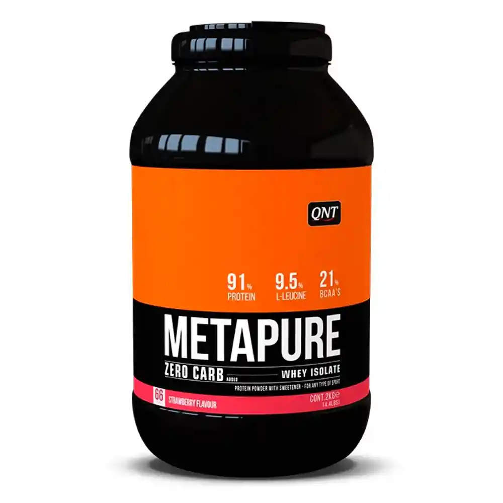 Metapure Zero Carb Whey Isolate 4,4 Lbs Sabor Strawberry