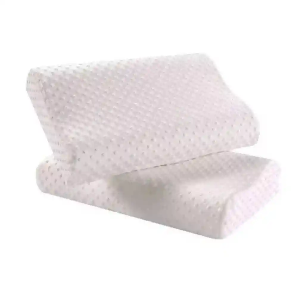 Pack 2 Almohadas Terapéutica Viscoelástica Memory Foam 50cm X 30cm X 10cm