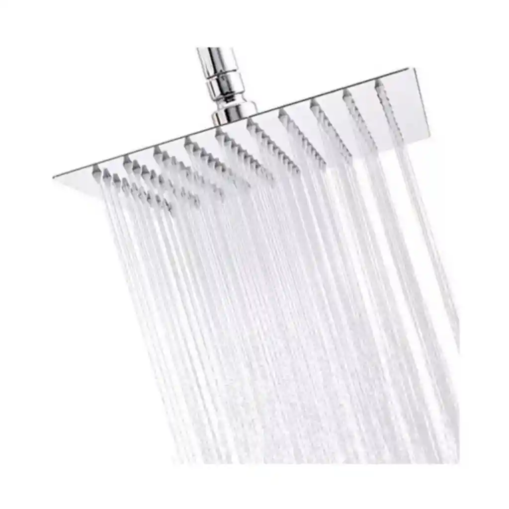 Plato Ducha Plano 20 Cm Conexión 1/2 Pivotable