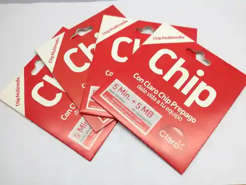Chip Prepago Claro 3gb