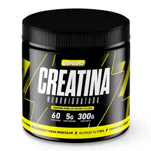 Creatina Monohidratada 300 Gr Marca Gohard