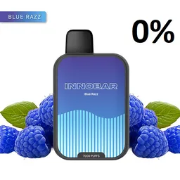 Vaper 0% 7000 Puffs Blue Razz- Innobar