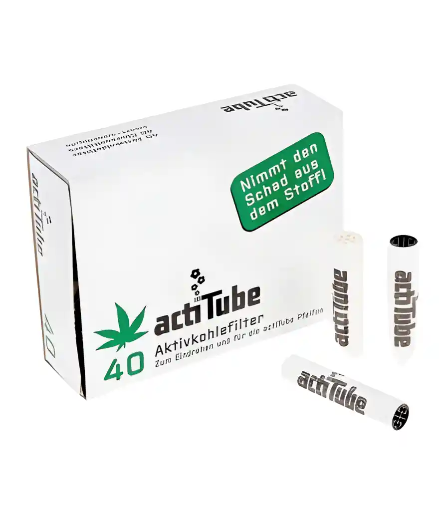 Filtros Purificadores Actitube Slim 8mm 40u