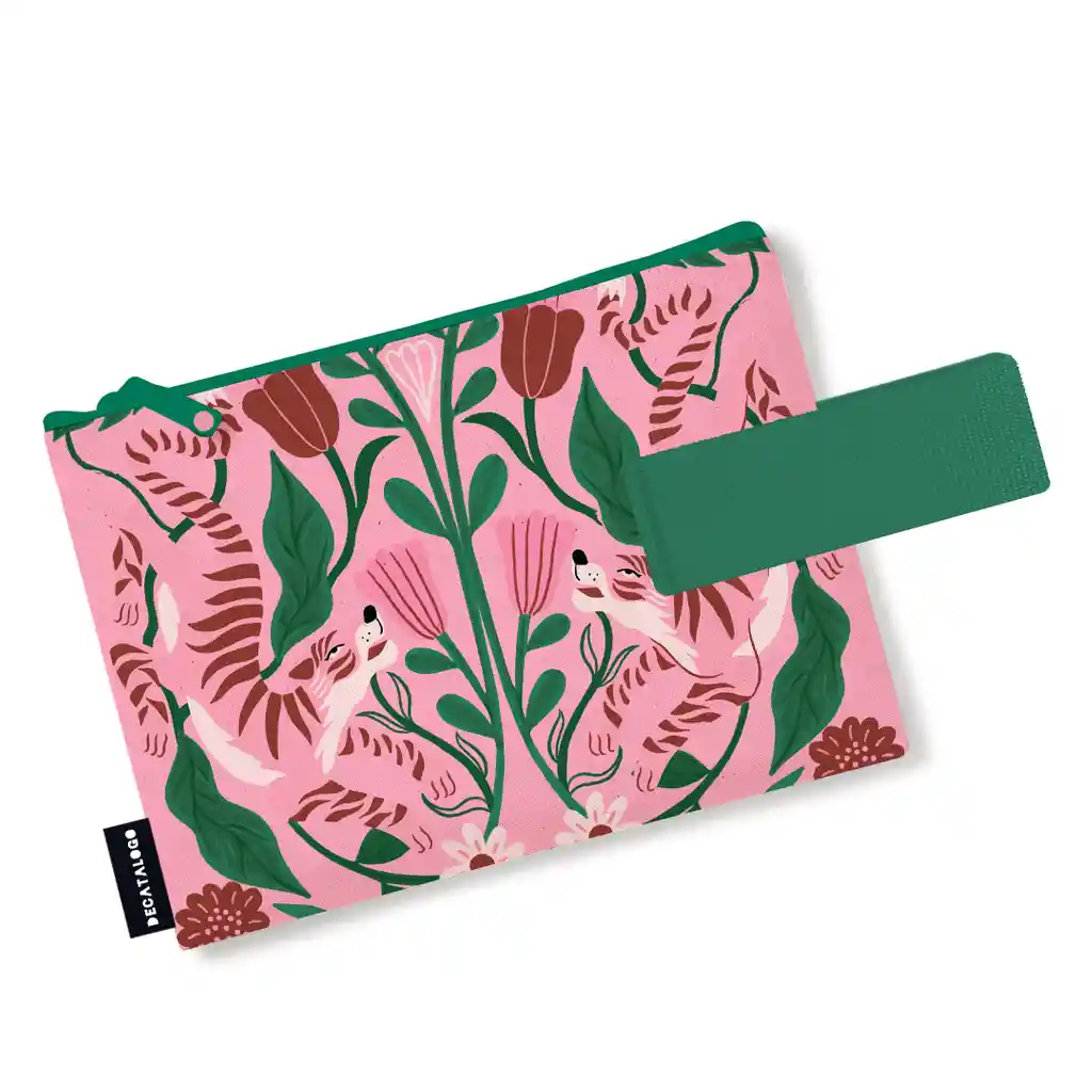 Estuche Clutch Tigre Selva