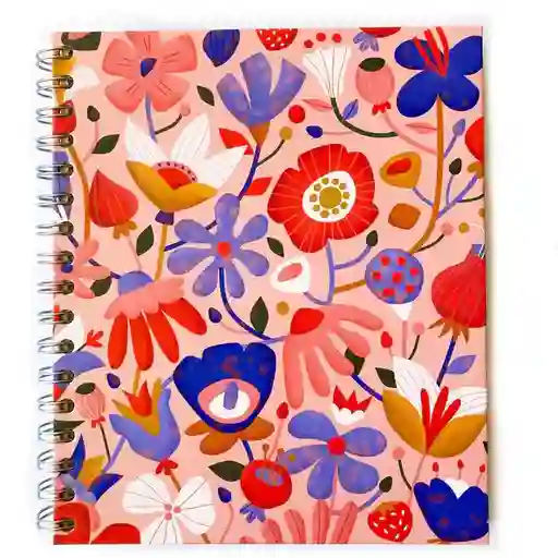 Cuaderno Flores