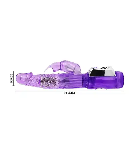 Vibrador Rotador Conejo (nuevo Empaque Happy Angel)