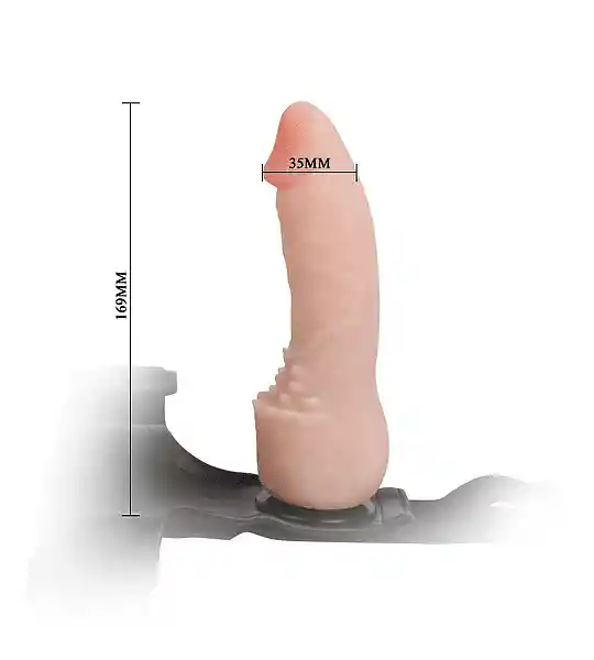 Arnés Con Dildo Realistico Pvc