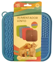 Buen Amigo - Plato Plastico Interactivo (alimentador Lento) Para Mascotas