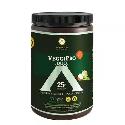 Proteína Vegetal Veggipro Duo 600 Gr Marca Aquasolar