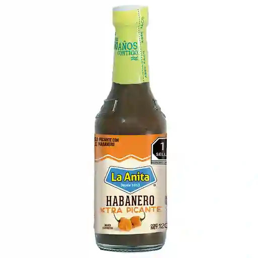 Aji Salsa Habanero Original Xtra Picante La Anita 120ml