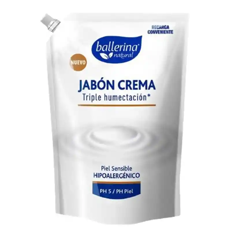 Jabon Liquido Ballerina Crema