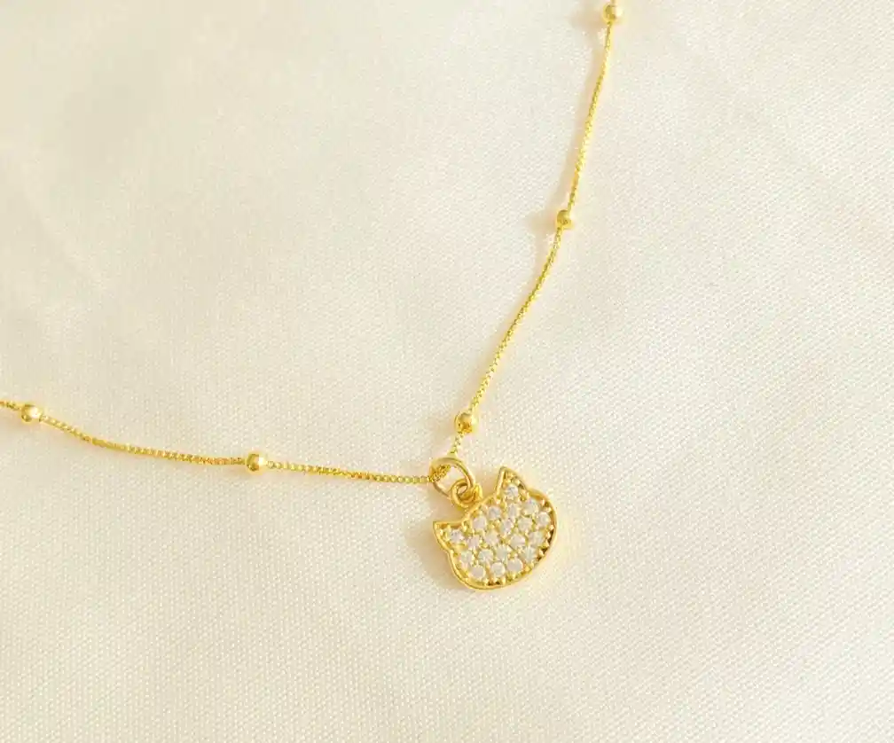 Collar Oro Catlover