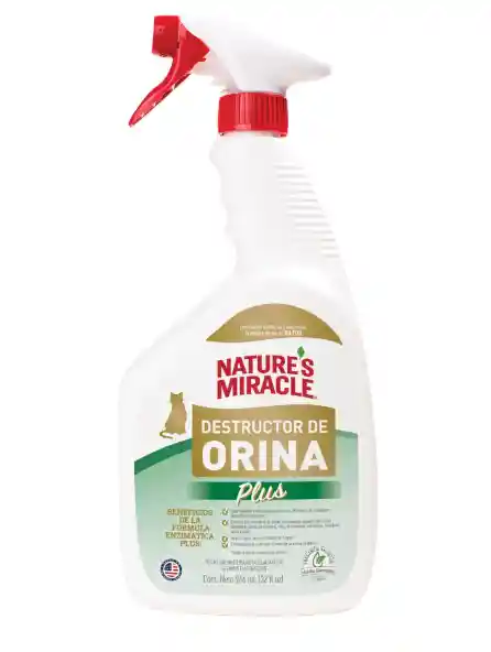 Natures Miracle Felino Destructor De Orina Plus 946ml