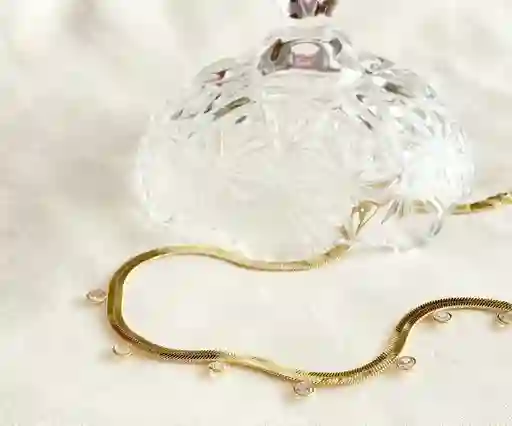 Collar Oro Serpiente Circones