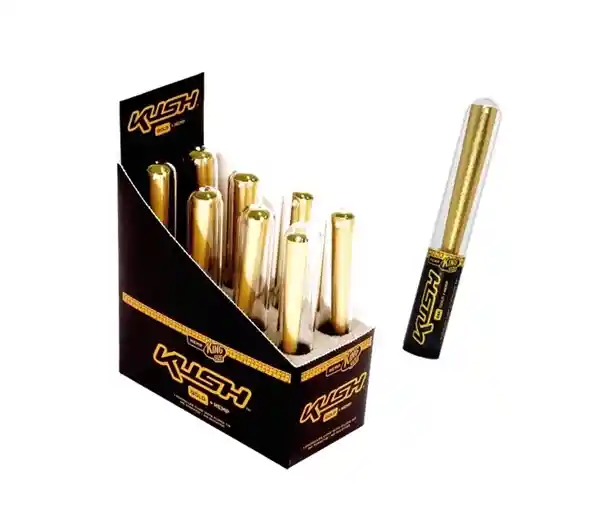 Blunt Kush Gold 24k Cono Hemp Oro Laminado