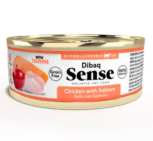 Sense Lata Cat Chicken Salmon 70gr