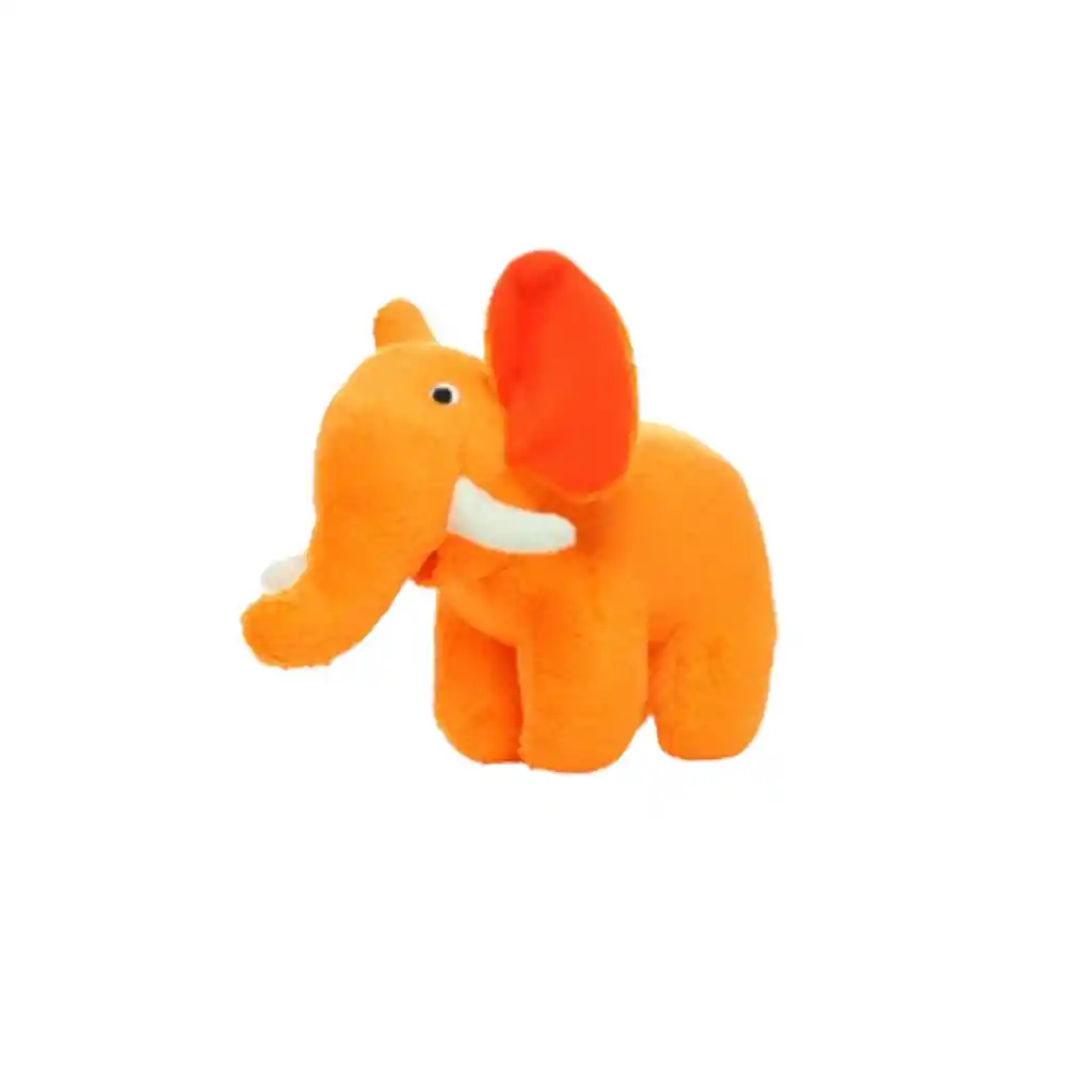 Mighty Jr Safari Elephant Orange, Peluche Para Perros